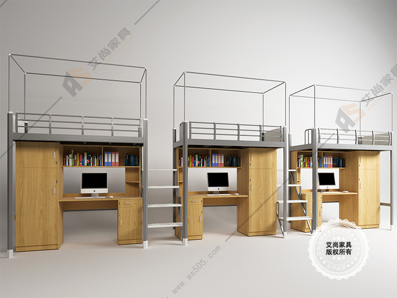 中梯-學(xué)生公寓組合床