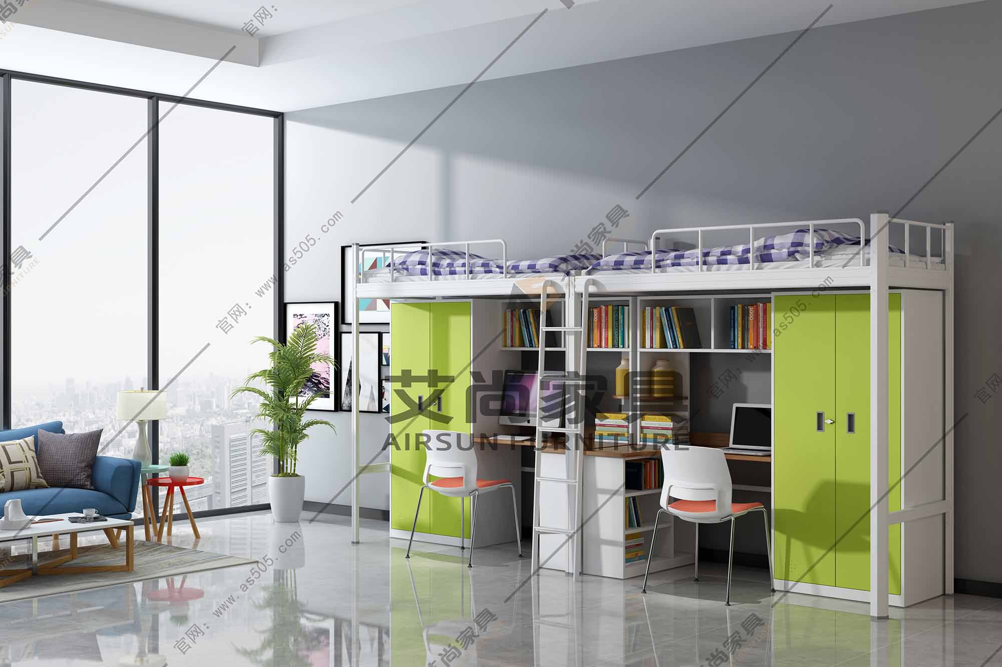 學(xué)校宿舍公寓床