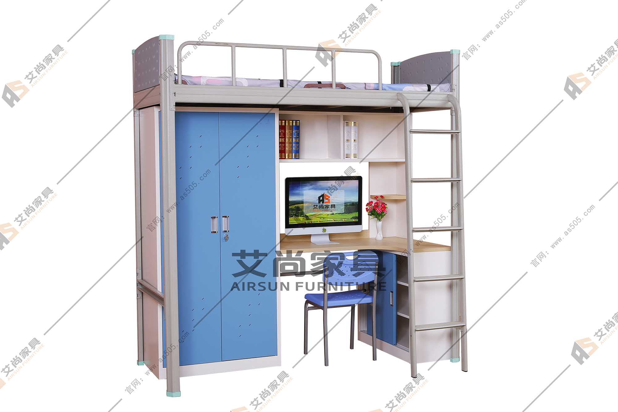 大學(xué)生公寓組合床