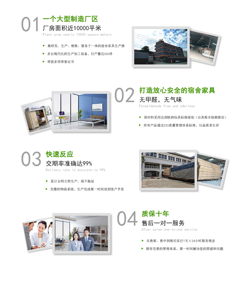 大學公寓床的淺藍搭配白色，醒目之余給人溫暖感受，活潑可愛且充滿活力。