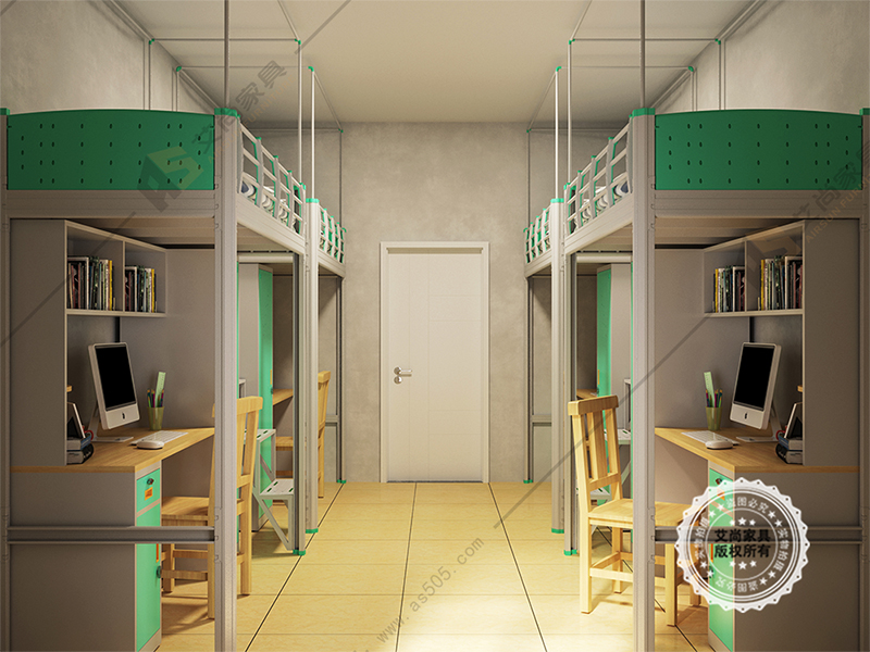 學(xué)生公寓床宿舍圖