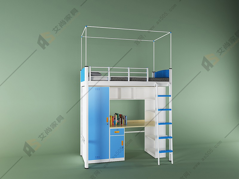 帶辦公桌員工公寓床