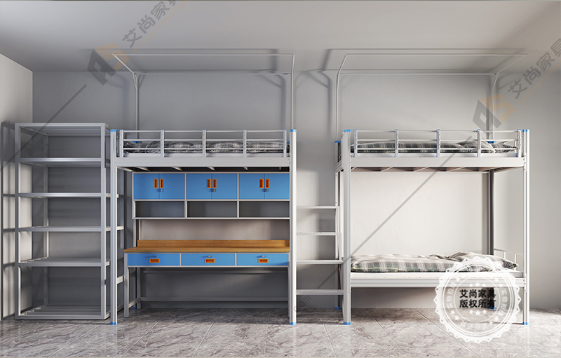 鋼鐵雙層鐵床宿舍家具會(huì)生銹嗎？艾尚家具教你如何防銹