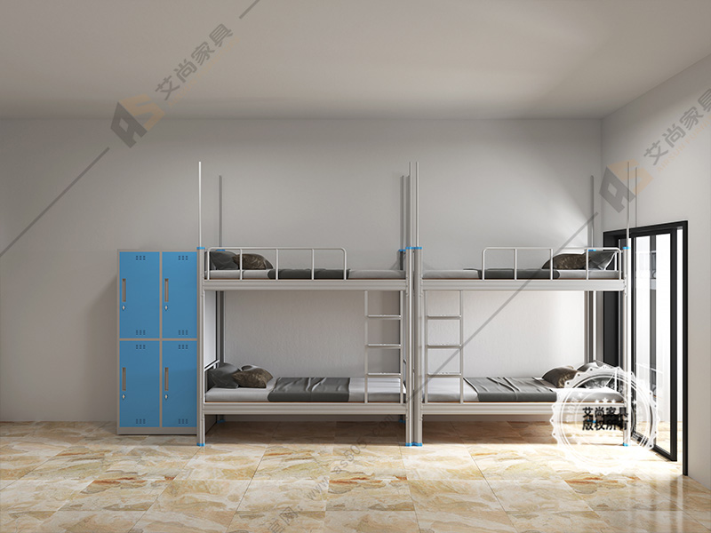 鋼鐵雙層鐵床宿舍家具會(huì)生銹嗎？艾尚家具教你如何防銹